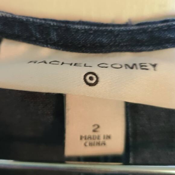 Rachel Comey for Target Denim Jumpsuit - Zip Front, Belted Waist, Pockets, S2 - Picture 8 of 8